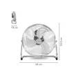 Kép 2/4 -  TROTEC TVM 18 Ventilátor (45cm, max légszállítás 5400m3/óra)