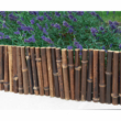 Kép 2/2 - Természetes bambusz kerti szegély 100x35cm, sötétbarna színű